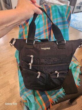 Travel in style - Baggallini Convertible Tote pack with trolley sleeve